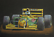 Michael Schumacher Ford Benetton 193