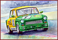 Motorsportkunst Trabant 601RS